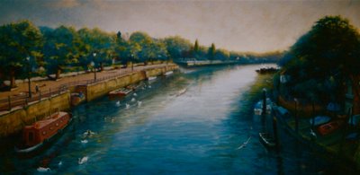 Old Twickenham Riverside, 2005 by Lee Campbell